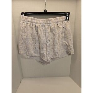 CALIA Women's‎ Mid Rise Infinity Run Short, Thatch Marks Cool Multi, Small